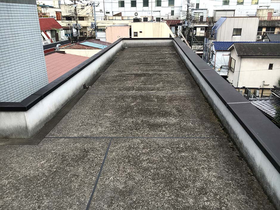 ウレタン塗膜防水 施工前