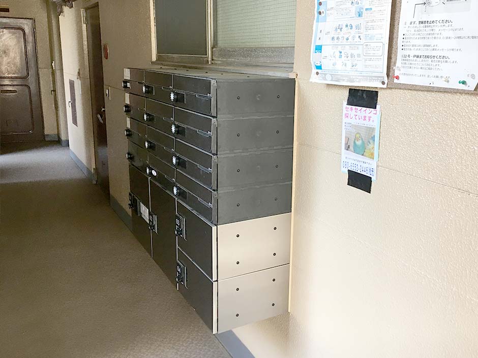 宅配ボックス設置 施工後